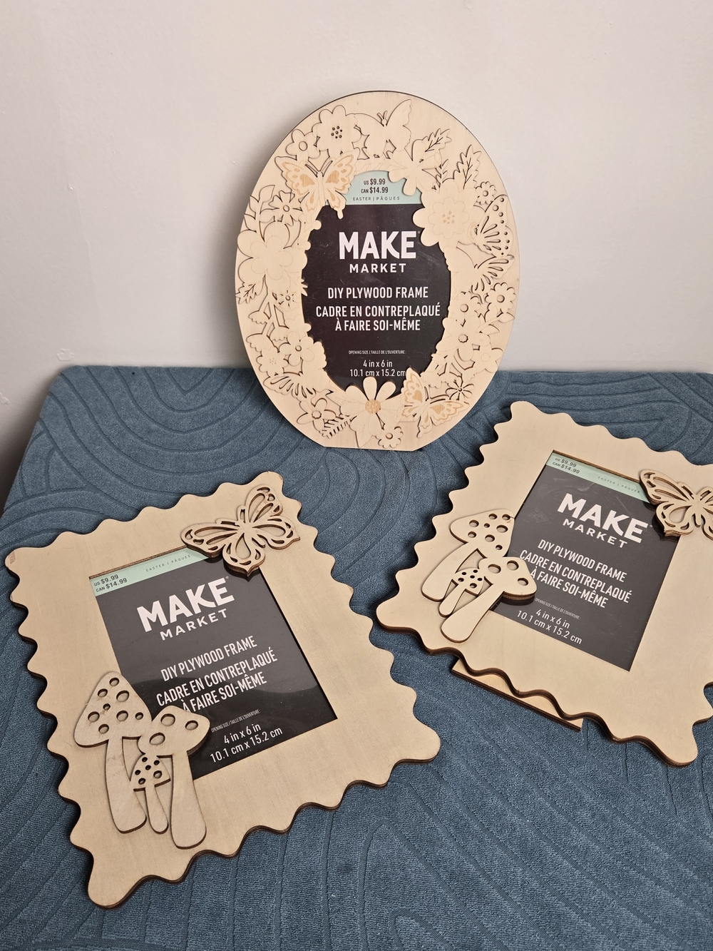 MAKE Market DIY Plywood Frames - Natural Wood